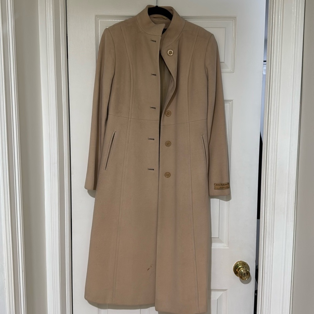 Kenneth Cole Wool/CASHMERE dress coat SIZE 4